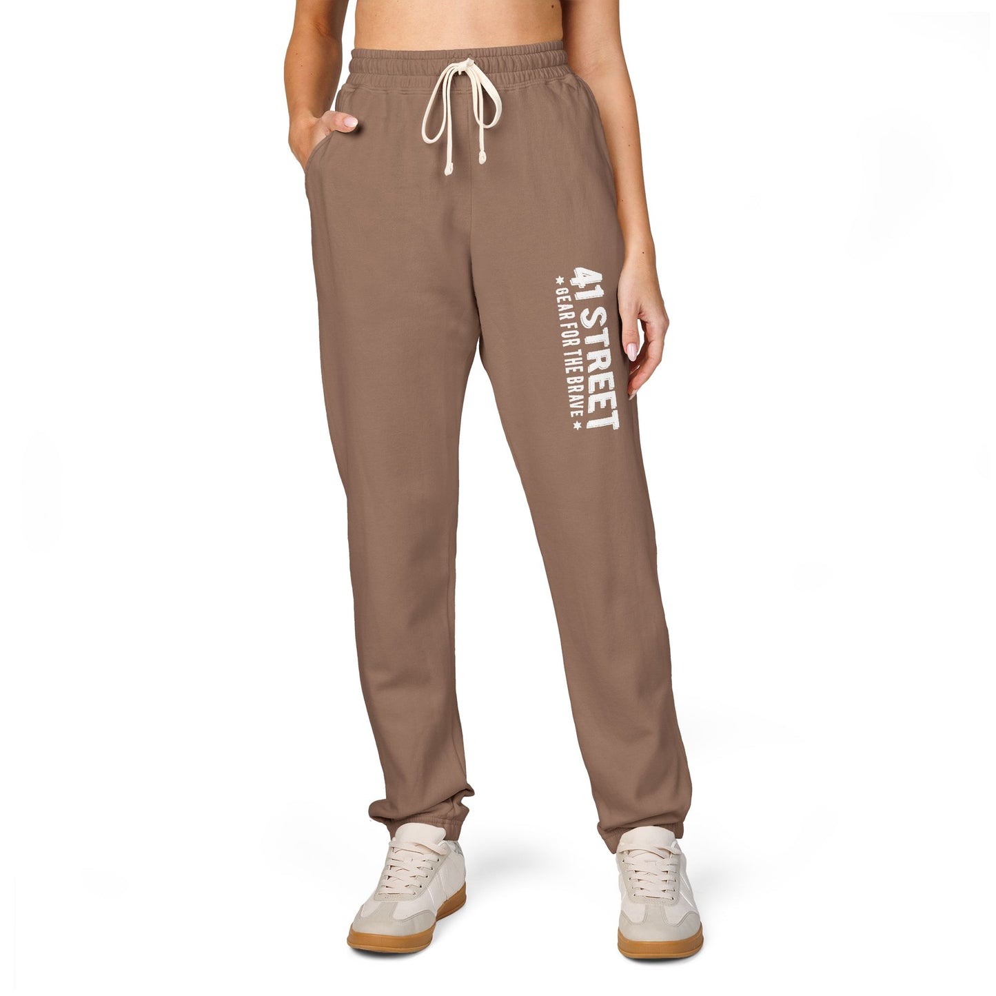 41 Street Unisex Garment-Dyed Fleece Sweatpants