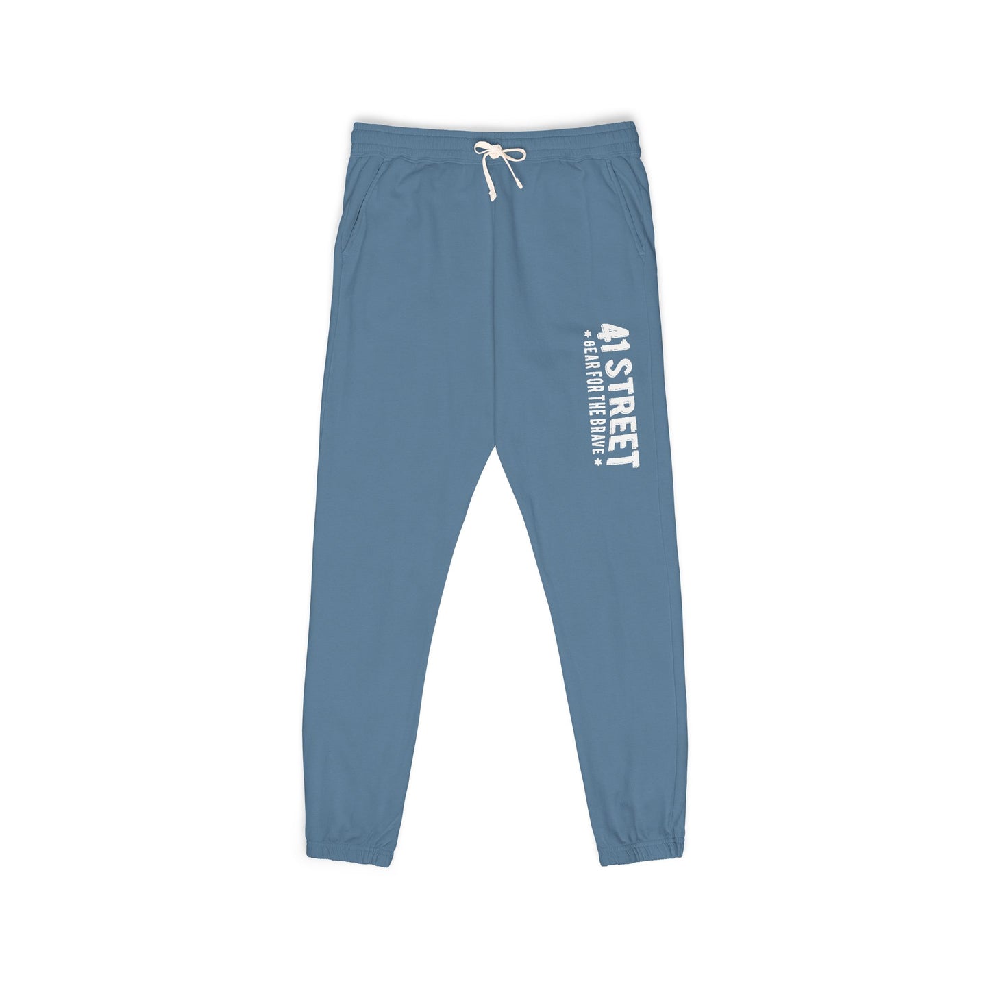 41 Street Unisex Garment-Dyed Fleece Sweatpants