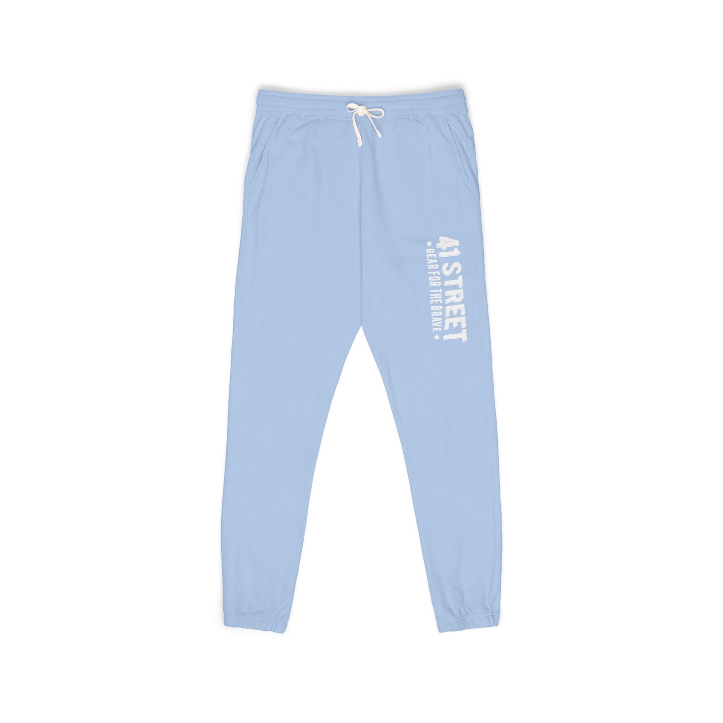 41 Street Unisex Garment-Dyed Fleece Sweatpants