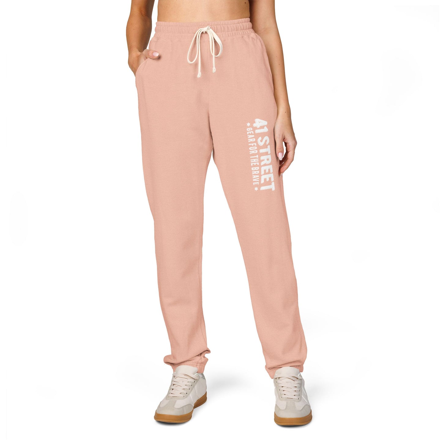 41 Street Unisex Garment-Dyed Fleece Sweatpants
