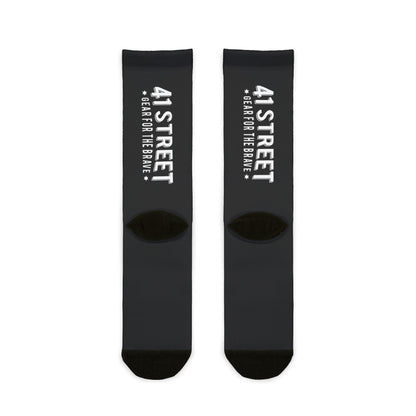 41 Street Sublimation Crew Socks - Unisex