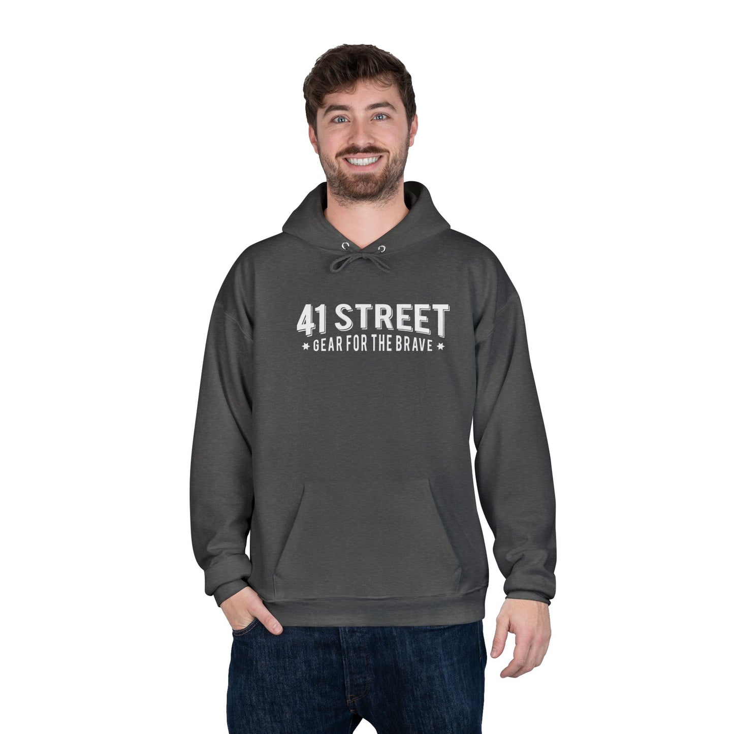 41 Street Unisex EcoSmart® Pullover Hoodie Sweatshirt