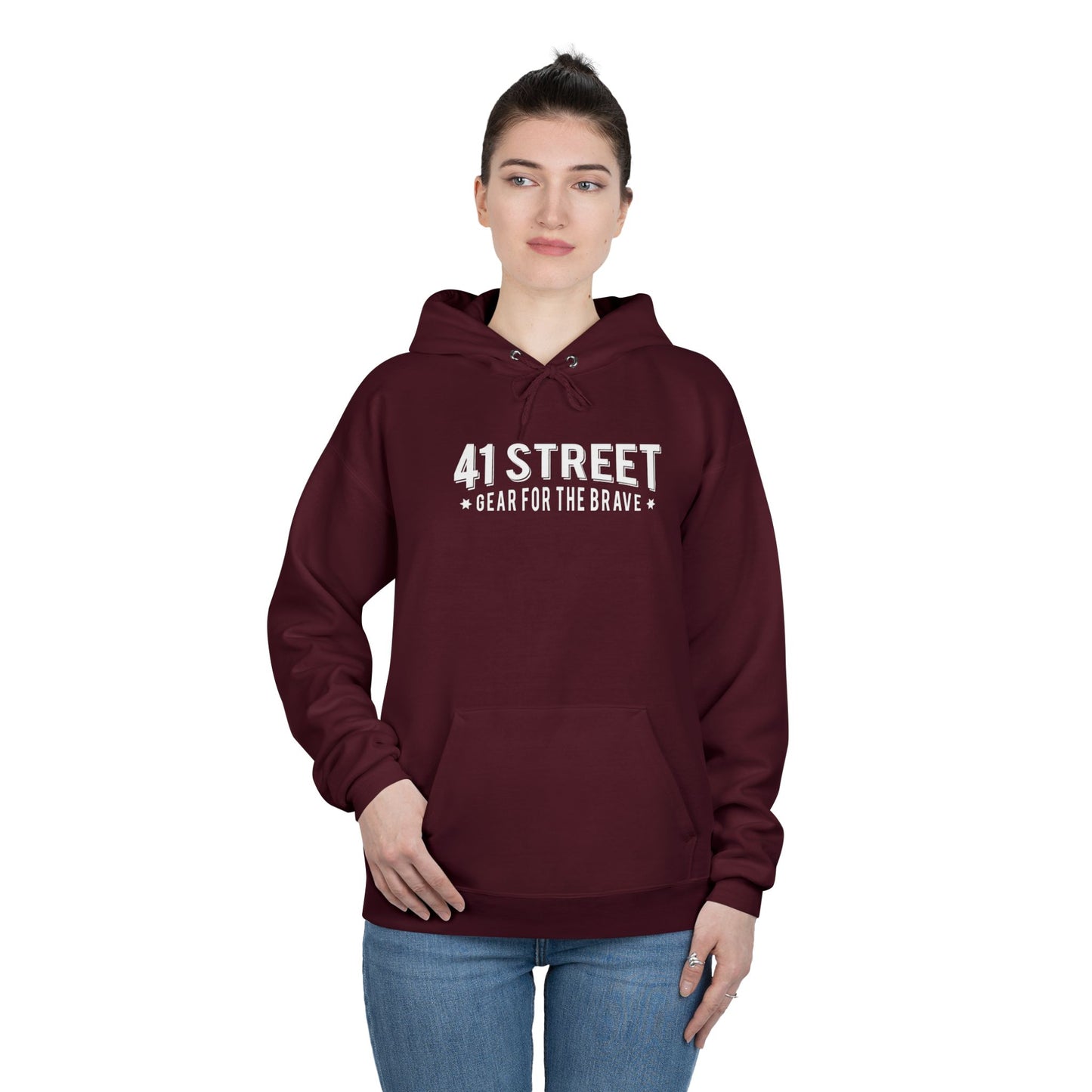 41 Street Unisex EcoSmart® Pullover Hoodie Sweatshirt