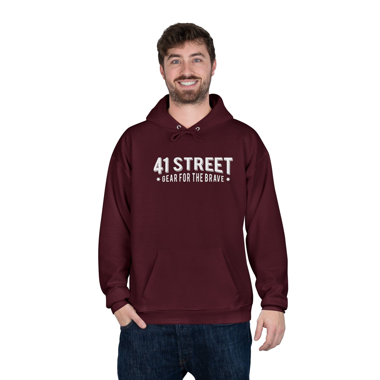 41 Street Unisex EcoSmart® Pullover Hoodie Sweatshirt