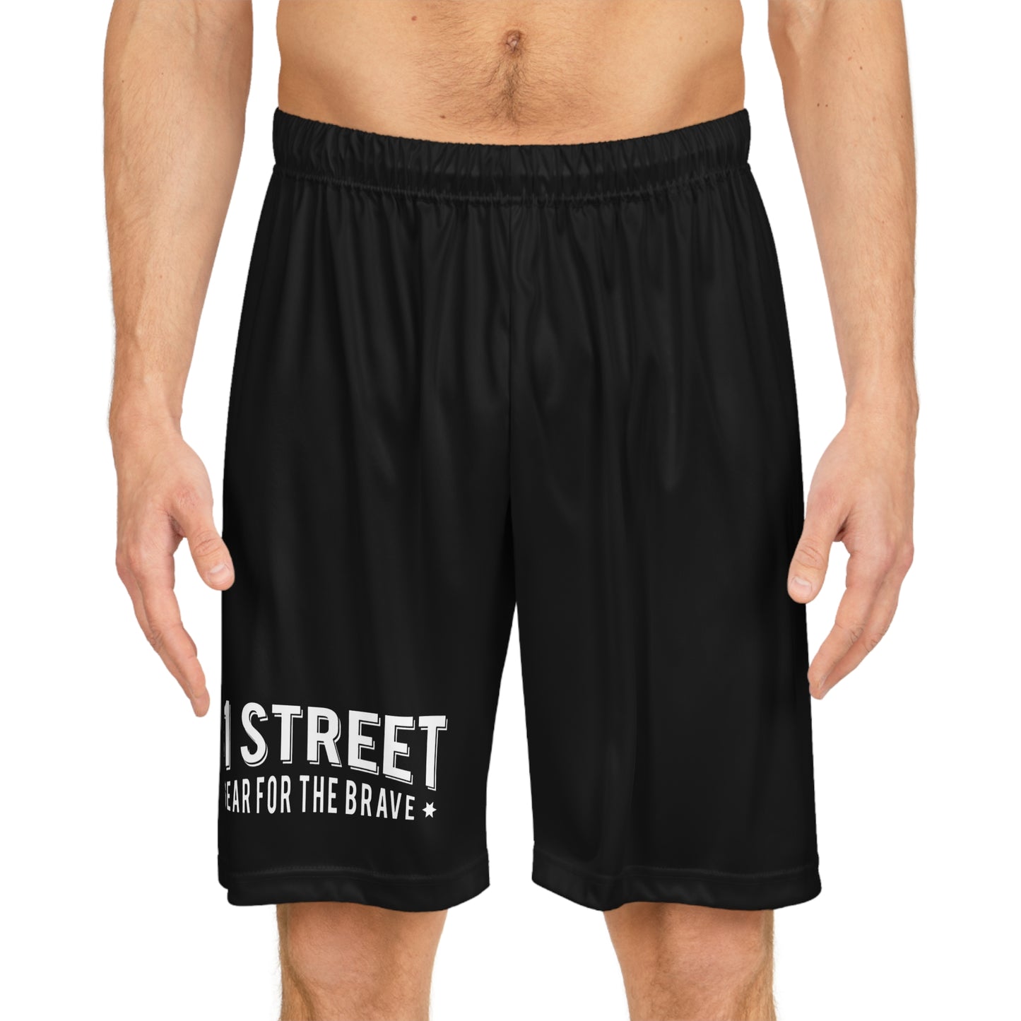 41 Street Basketball Shorts – Black (Unisex)